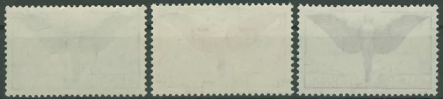 Schweiz Flugpost 1924 nor. Papier Mi.Nr. 189-191 x ungebraucht Mi.Wert 70 € (B3) 2