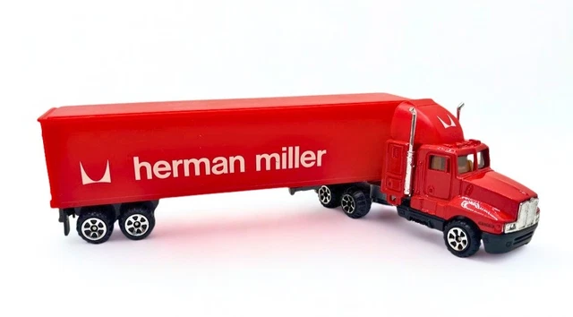 HERMAN MILLER EAMES 1987 Road Champs Semi Truck Diecast Kenworth