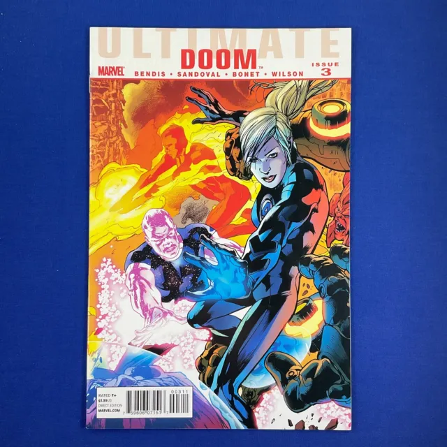 Ultimate Doom #3 Marvel Comics Ultimate Universe 2010 Dr. Doom Fantastic Four!