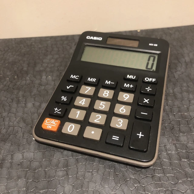 Casio mx8b sales