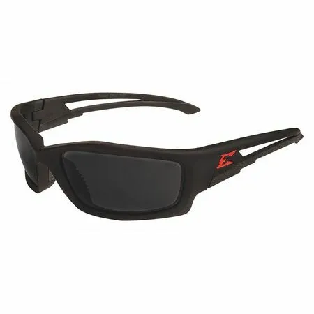 Edge Eyewear Sk136 Safety Glasses, Traditional Smoke Polycarbonate Lens,
