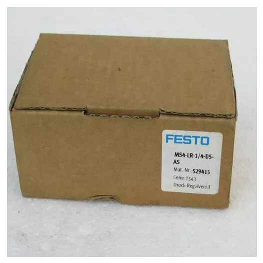 One New Festo MS4-LR-1/4-D5-AS 529415 pressure regulating valve Free shipping