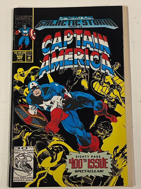Captain America #400 - Marvel Comics 1992 -  F/VF!