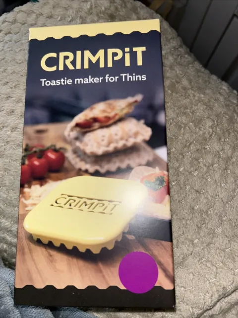 MANUAL THE CRIMPIT - A toastie maker for Thins - Make Toasted Snacks in  Minutes £5.39 - PicClick UK