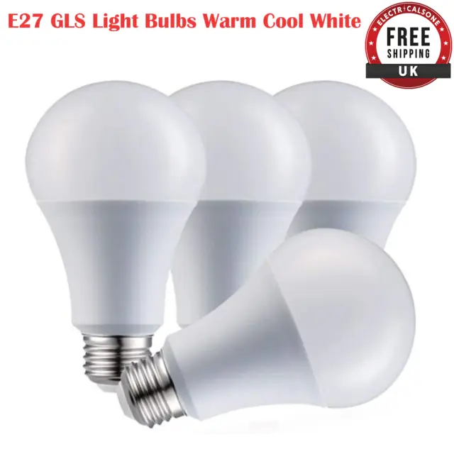 GLS LED Light Bulbs Warm/Cool White A+ Lighting Golf Bulb E27/B22 Base 3W-25W