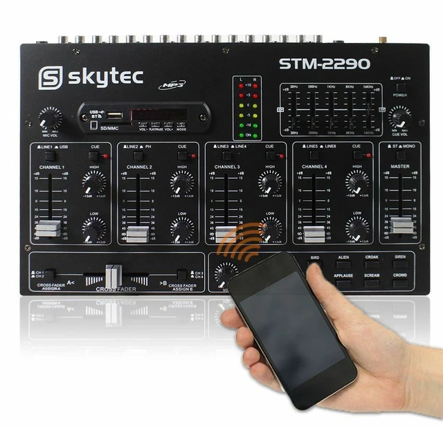 Mixer Audio PA16 Professionale - Console 16 Canali Con USB, Bluetooth E Effetti Riverbero Per Home Studio E Live - Foto 8