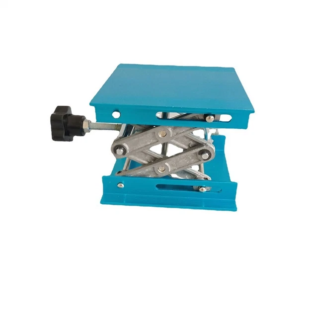 Piattaforma di sollevamento di alta qualità 100 mm x 100 mm incisione ossido di alluminio regolabile