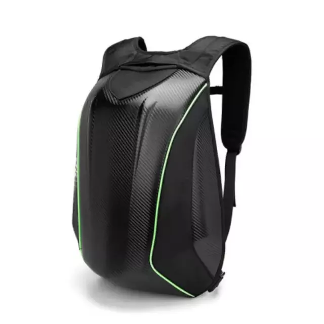 Waterproof Motorcycle Backpack Carbon Motorcycle Helmet Riding Hard Storage Bag