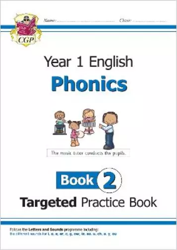 KS1 English Targeted Practice Book: Phonics - Year 1 Book 2: perfect for catch-u