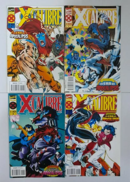 La Era de Apocalipsis.X-Factor.Coleccion Completa de 4 Comics.Marvel.Forum