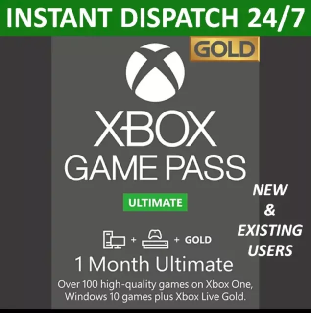 Xbox  1 Month Game Pass Ultimate Membership FAST DELIVERY