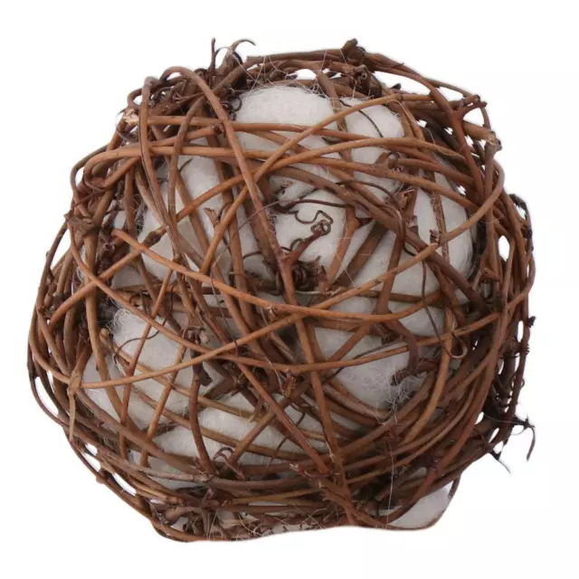 Hanging Bird Nesting Material Rattan Bird Cage Stand Pet Bird Nest