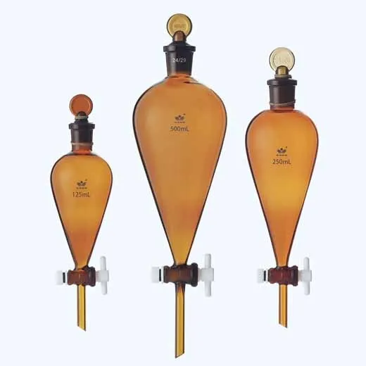 Dispensing funnel 60-1000ML Chemistry PTFE borosilicate Laboratory Glassware