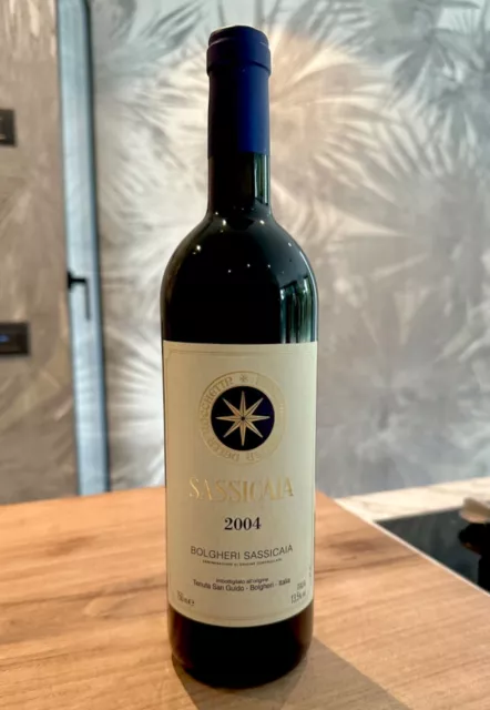 Sassicaia Bolgheri 2004 annata straordinaria