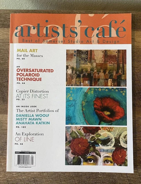 Revista de arte y diseño Artists' Cafe Best of Somerset Studio 2013 volumen 6