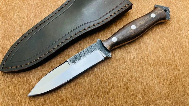 Custom Made 1095 Carbon Steel Survival Skinner Bushcraft Full Tang Hunting Knife