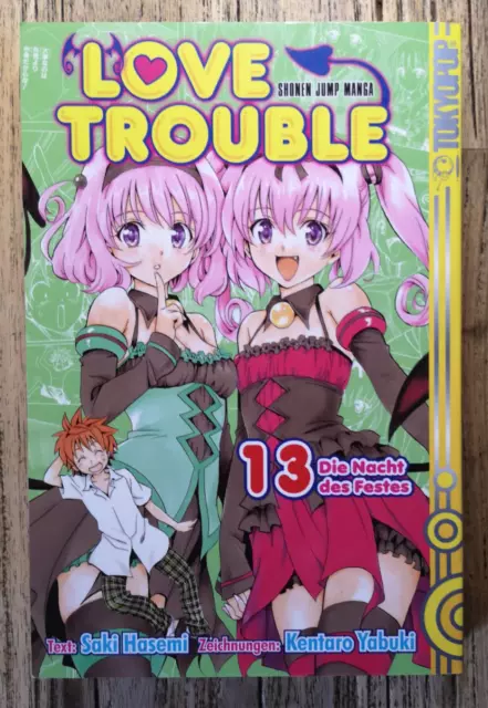 Love Trouble Manga Bd. 13 ( Kentaro Yabuki ) Tokyopop 1. Auflage 2010