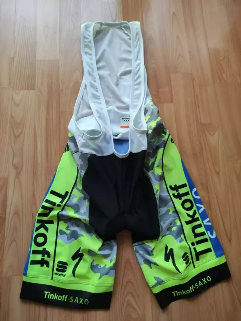 Tinkoff Saxo Team Sportful Bodyfit PRO Men's Cycling Bib Shorts Size: 3XL NEW!