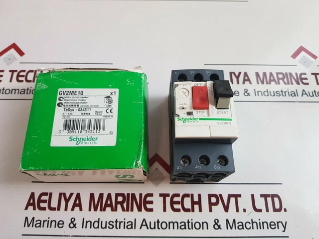 Pulsante Avviamento Motore Manuale NUOVO Interruttore Motore GV2ME14 6A - Foto 10