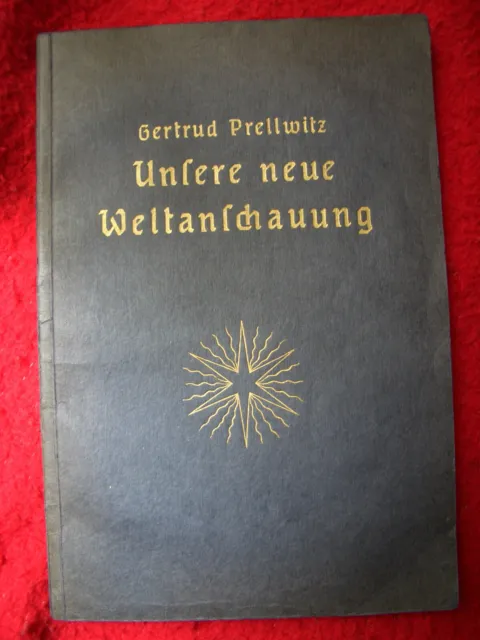 GERTRUD PRELLWITZ  neue WELTANSCHAUUNG 1901-04 VORTRÄGE natur FIDUS lebensreform