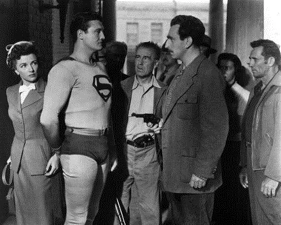 George Reeves Chest GEORGE REEVES COMME Superman / Clark Ken Affiche Imprimé 61x50.8cm ...
