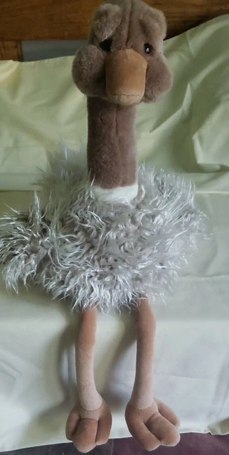 Gund Dahling Ostrich Bird Stuffed Animal Plush 16"