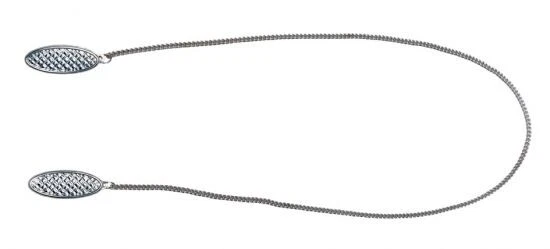 Bijoux de serviette Chaîne Porte Serviette bijoux Clip Longueur env. 53 cm