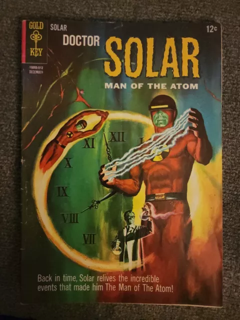Doctor Solar Man of the Atom #15 VG Gold Key 1965. MZ2
