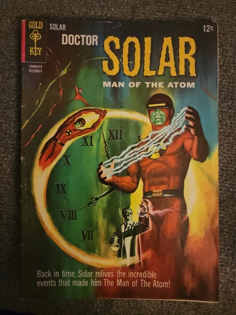Doctor Solar Man of the Atom #15 VG Gold Key 1965. MZ2