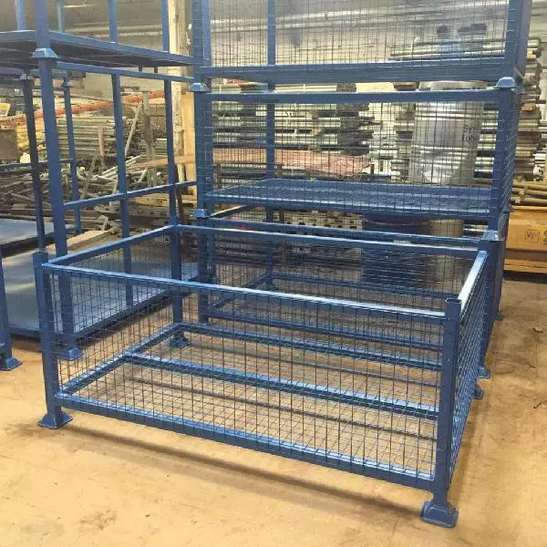 Large Mesh Stillage Cage (Mesh Base) - Made in the UK £599+VAT