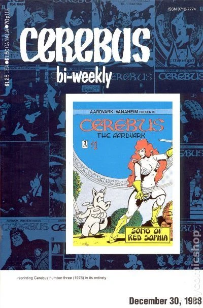 Cerebus Bi-Weekly #3 VF 1988 Stock Image
