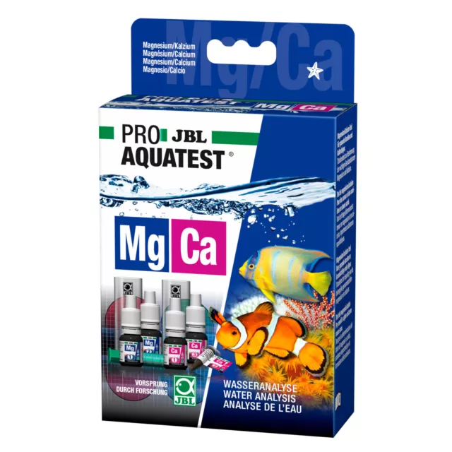 JBL Magnésium / Calcium Ensemble de Test - Environ MG Aquarium Test Set Coraux