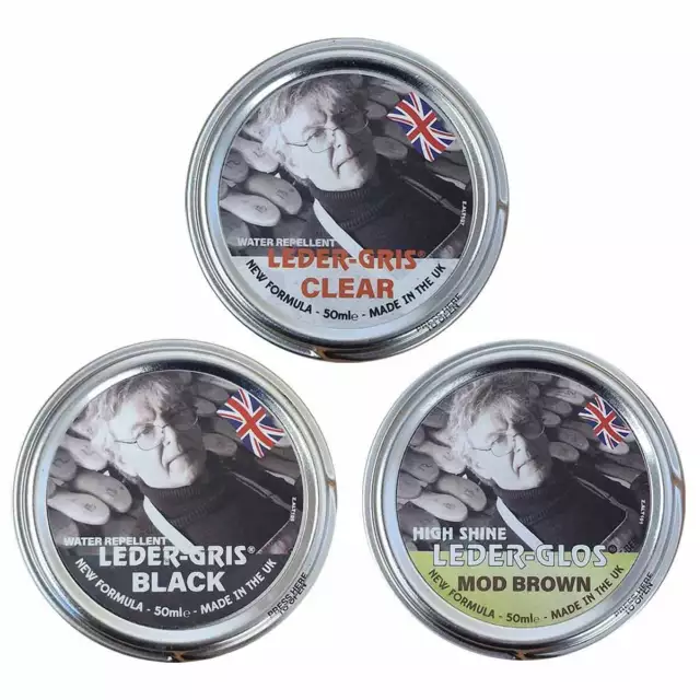 Altberg Leder Gris Leather Boot Wax Oil Waterproofing for Brown Black Boots 50ml