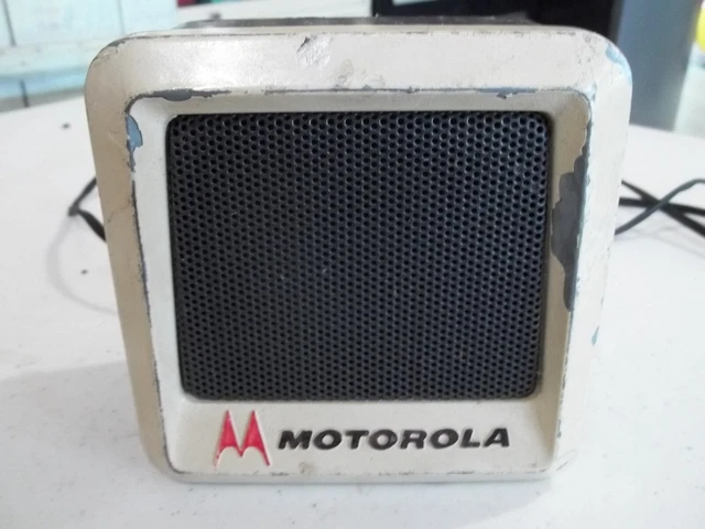 VINTAGE MOTOROLA HAM Radio CB SPEAKER External TSN6000A-1 POLICE CAR