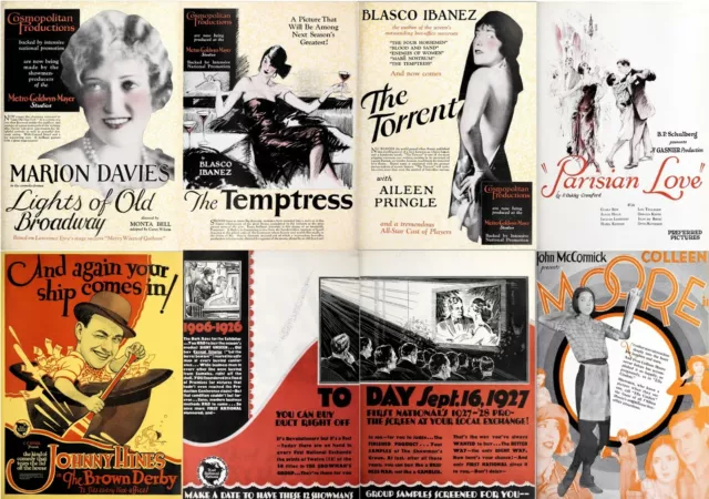 Exhibitors Herald - Film Trade Paper V.2 (1923-1927) - 220 Old Magazines on DVD