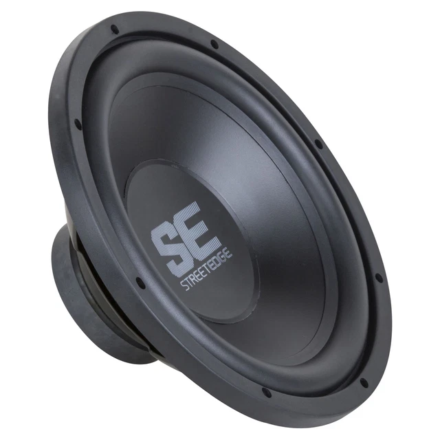 Memphis Audio SE1240 12" Street Edge Single 4-Ohm Subwoofer - 250 wRMS