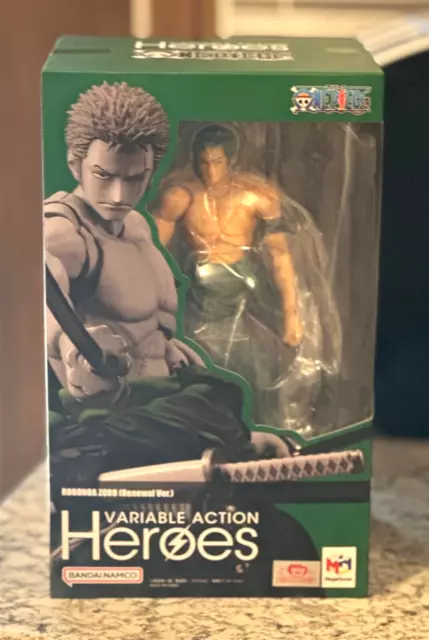 Variable Action Heroes ONE PIECE Roronoa Zoro about 18cm PVC pai Japan  Import