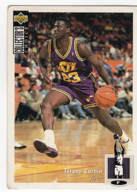 figurina CARD BASKET NBA 1993/94 NEW numero 138 TYRONE CORBIN