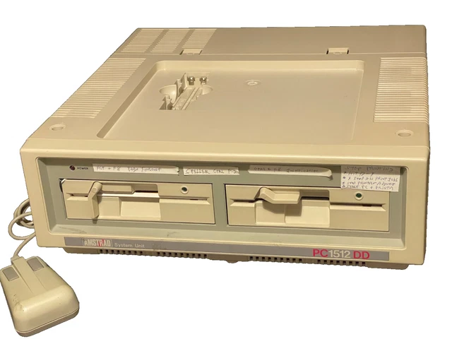 Lot De Disquettes Système Amstrad PC 1512/1640 – DOS 3.2 En Français – Restaurées