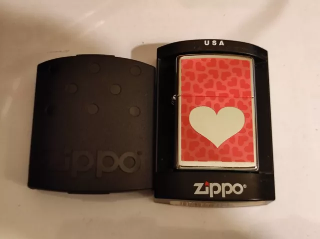 Zippo 300970 Love Lighter Case - No Inside Guts Insert