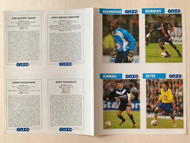 Onze Mondial N°187 (2004) – Avec Fiches Et Poster – Bon état
