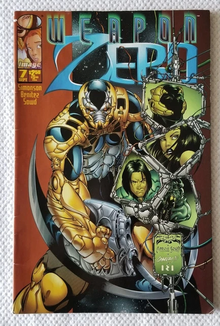 WEAPON ZERO Vol. 2 (1996 Series) #7 Image Comics Book