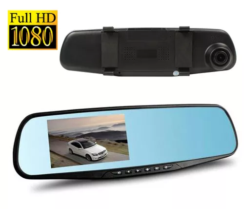 Retrovisor Monitor DVR Video Schallplatten Tf Cámara Coche 1080P