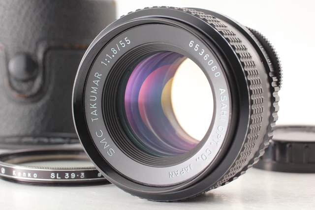 [ près De Mint ] pentax Smc Takumar 55mm F/1.8 Caméra à Film Lentille De Japon