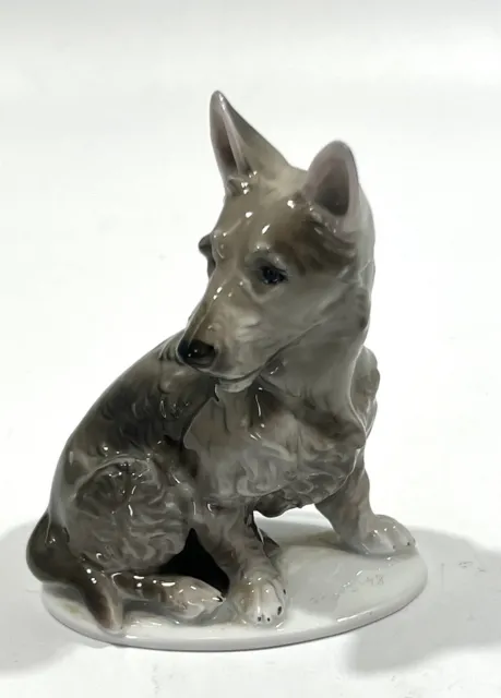 Vintage Rosenthal Bavaria Scottish Terrier Porcelain Dog Figurine Germany 3.5"