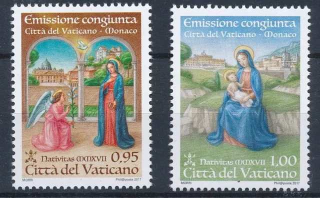 [BIN18810] Vatican 2017 Religion good set very fine MNH stamps