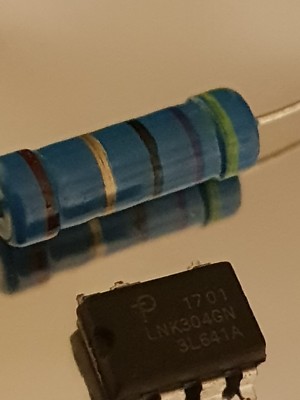 Kit LNK304gn + Résistance 68 Ohms 3W Anti-flamme – Pour Alimentations à Découpage Et Projets électroniques - 3
