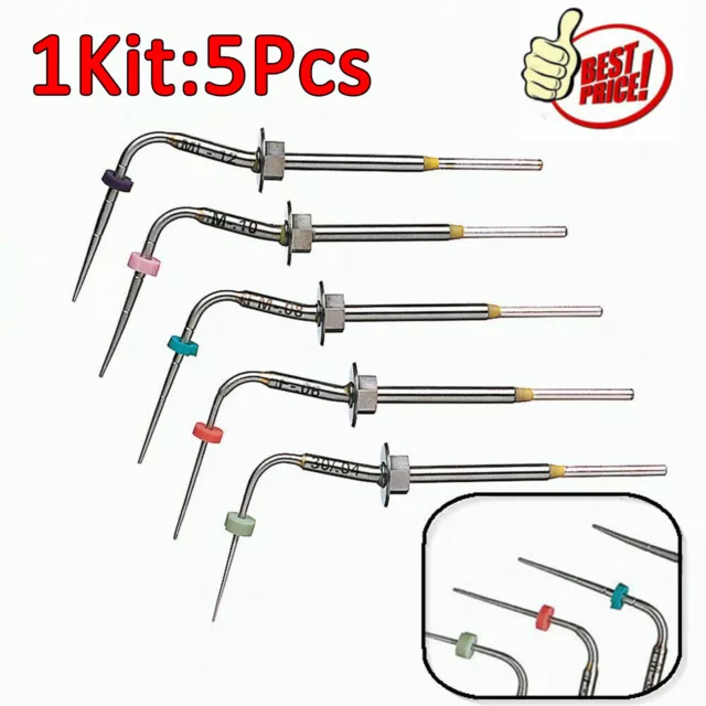 Dental Kerr SybronEndo Buchanan System B Heat Pluggers Fill Obturation Tip Kit