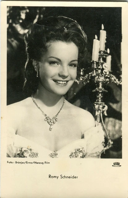 ~~~ ORGINAL~~ POSTKARTE ~~~ Romy Schneider