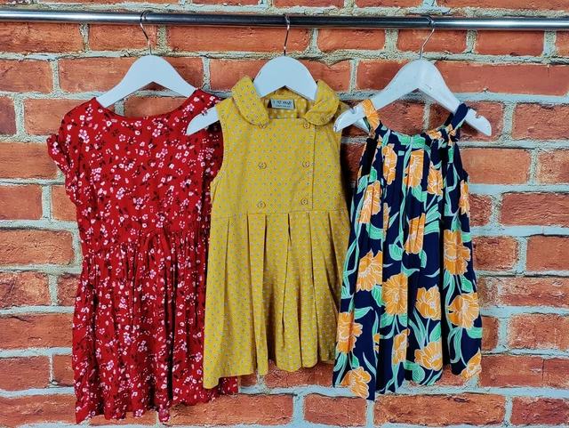 Pacchetto Abiti Bambina Età 18-24 Mesi Gap Next H&M Set Estate Fiori Bambini 92Cm